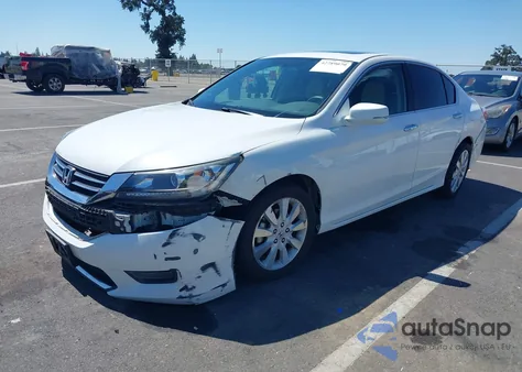 2015 Honda Accord Ex z USA, uszkodzony, nr VIN 1HGCR2F77FA256854